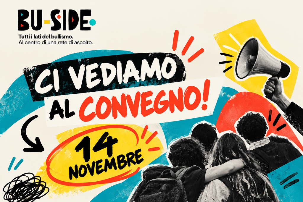 Poster colorato BU SIDE ci vediamo al convegno